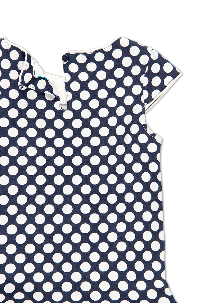 Robe a pois pour fille