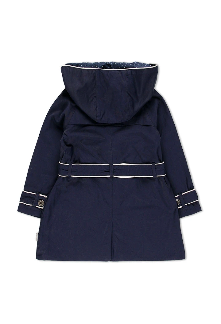 Trench en tissu technique pour fille