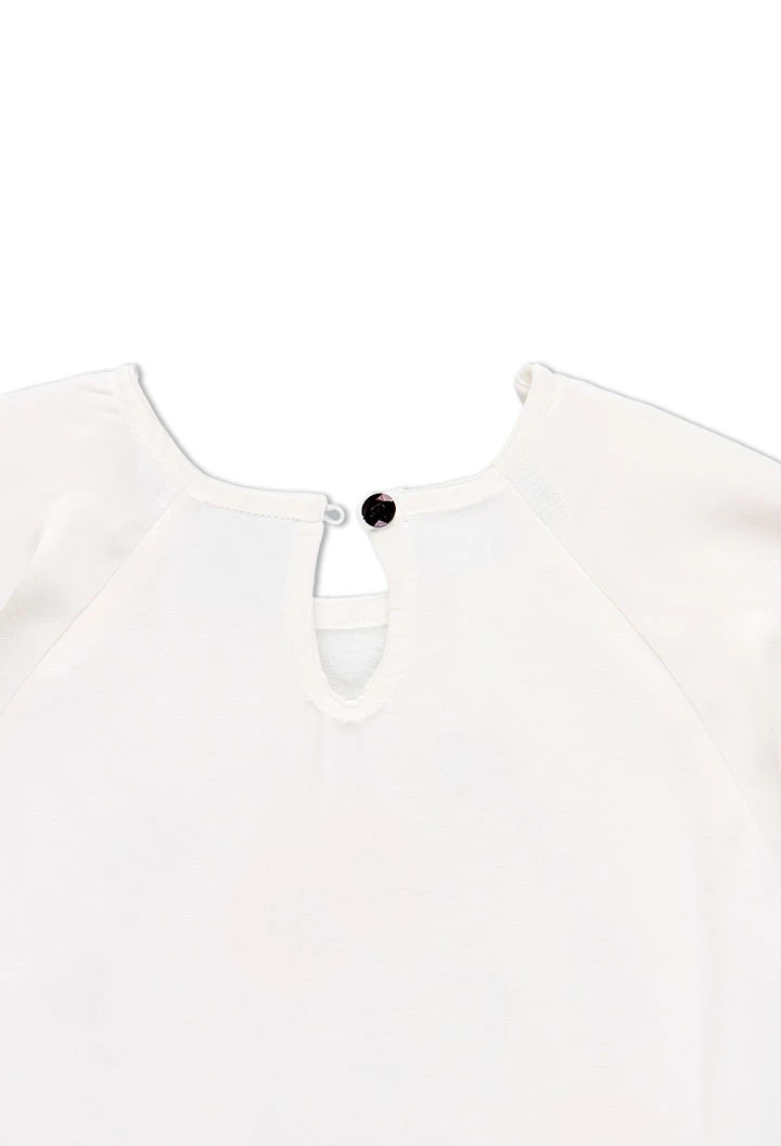 T-Shirt tricot combiné pour fille