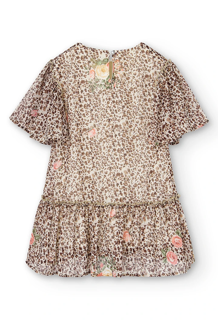 Chiffon dress for girl