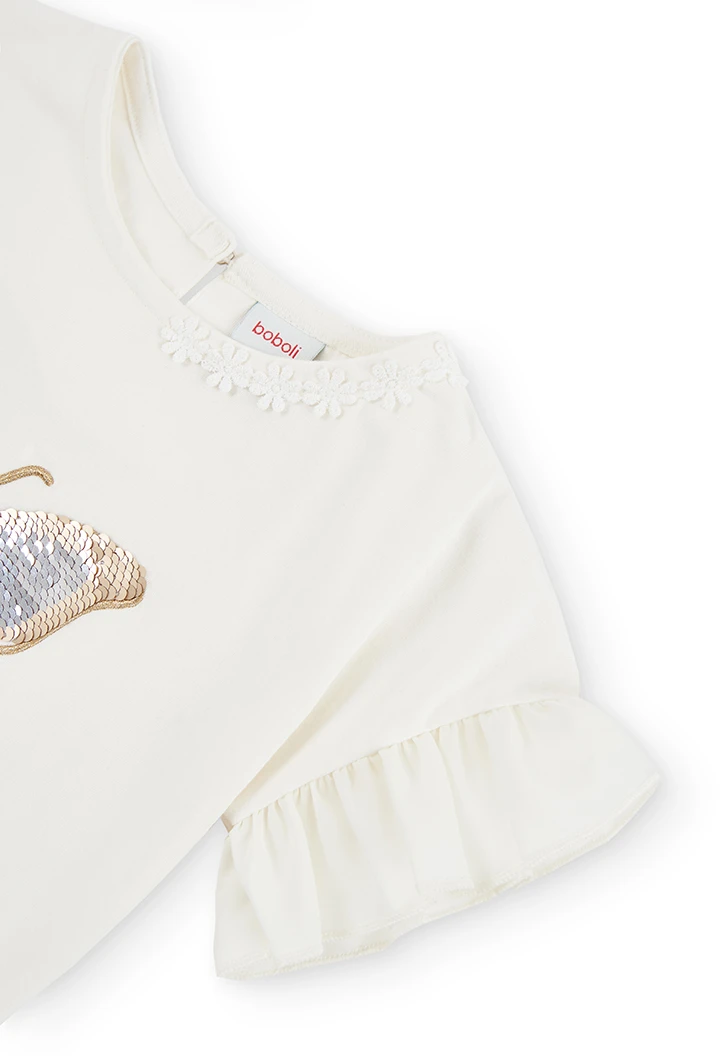 T-Shirt gestrickt für mädchen