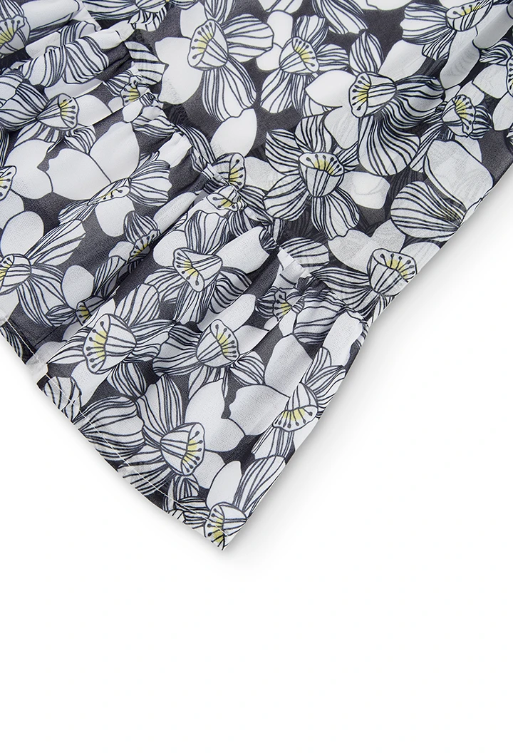 Vestit gasa flors de nena