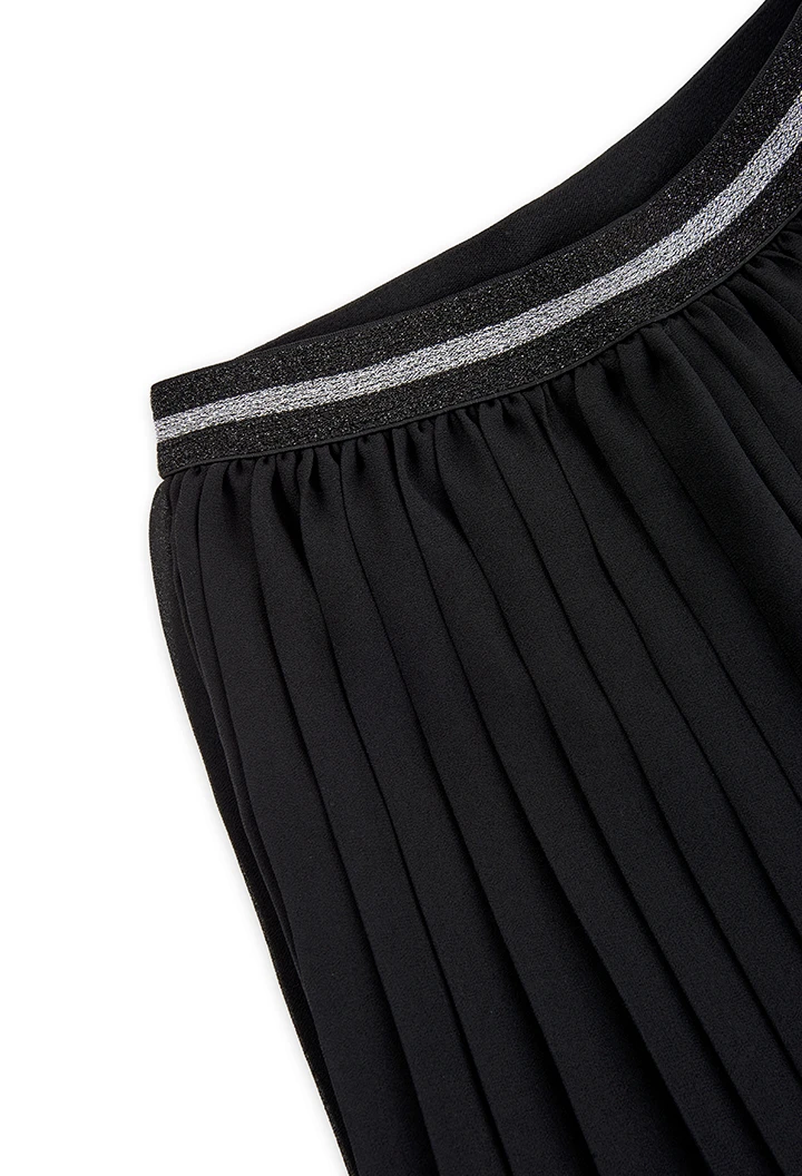 Pantalón gasa plisada de niña