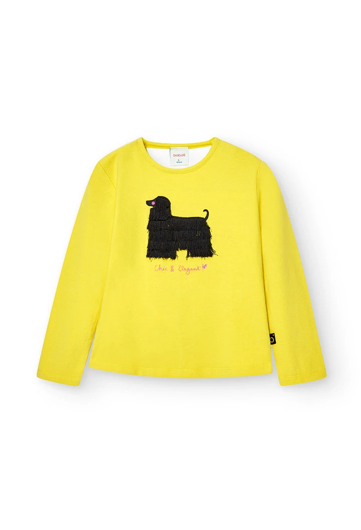 T-Shirt stretch pour fille
