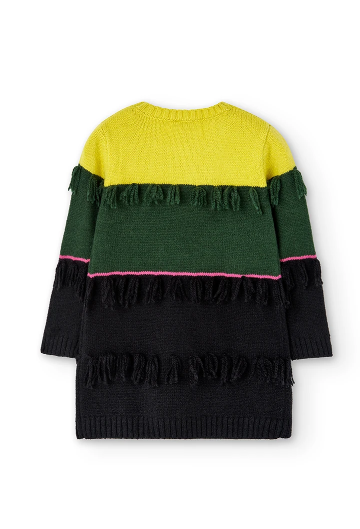 Robe a franges pour fille