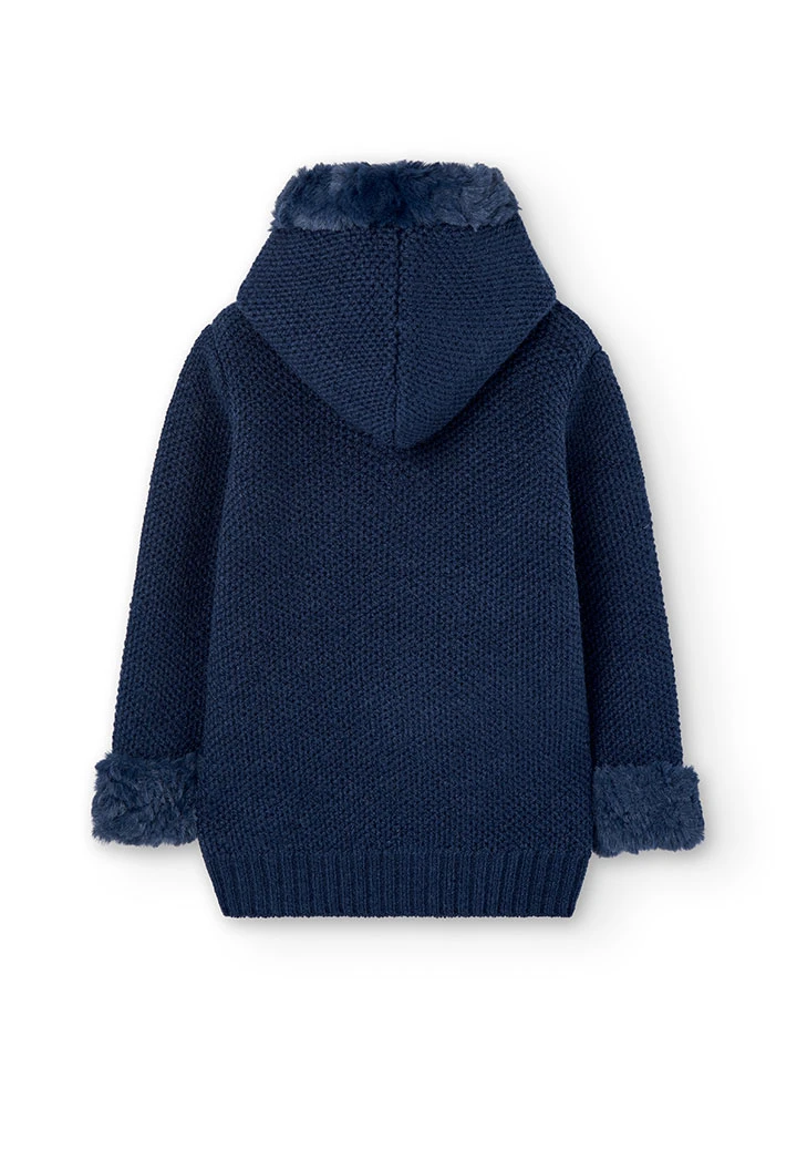 Gilet a capuche pour fille