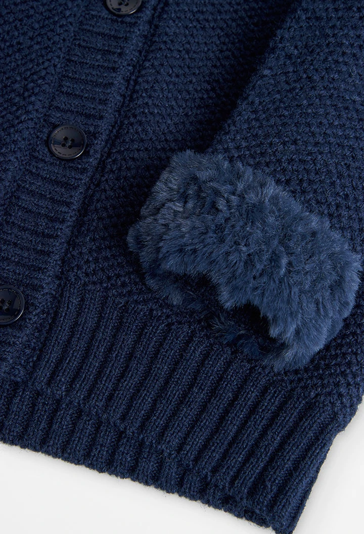 Gilet a capuche pour fille