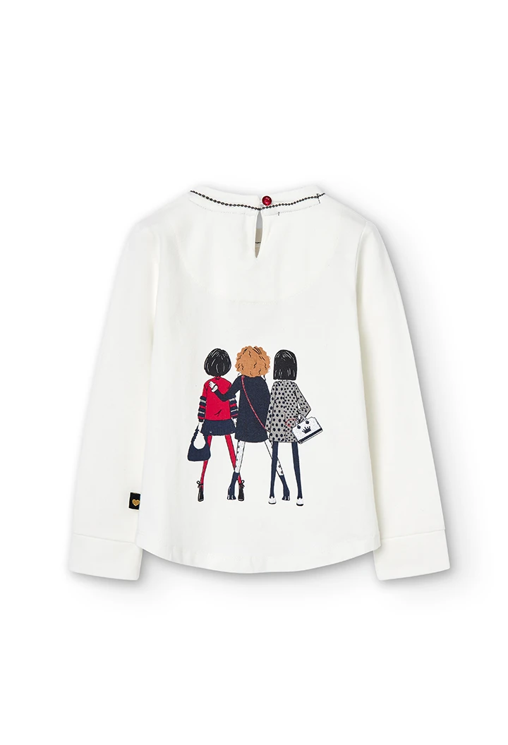 T-Shirt stretch pour fille