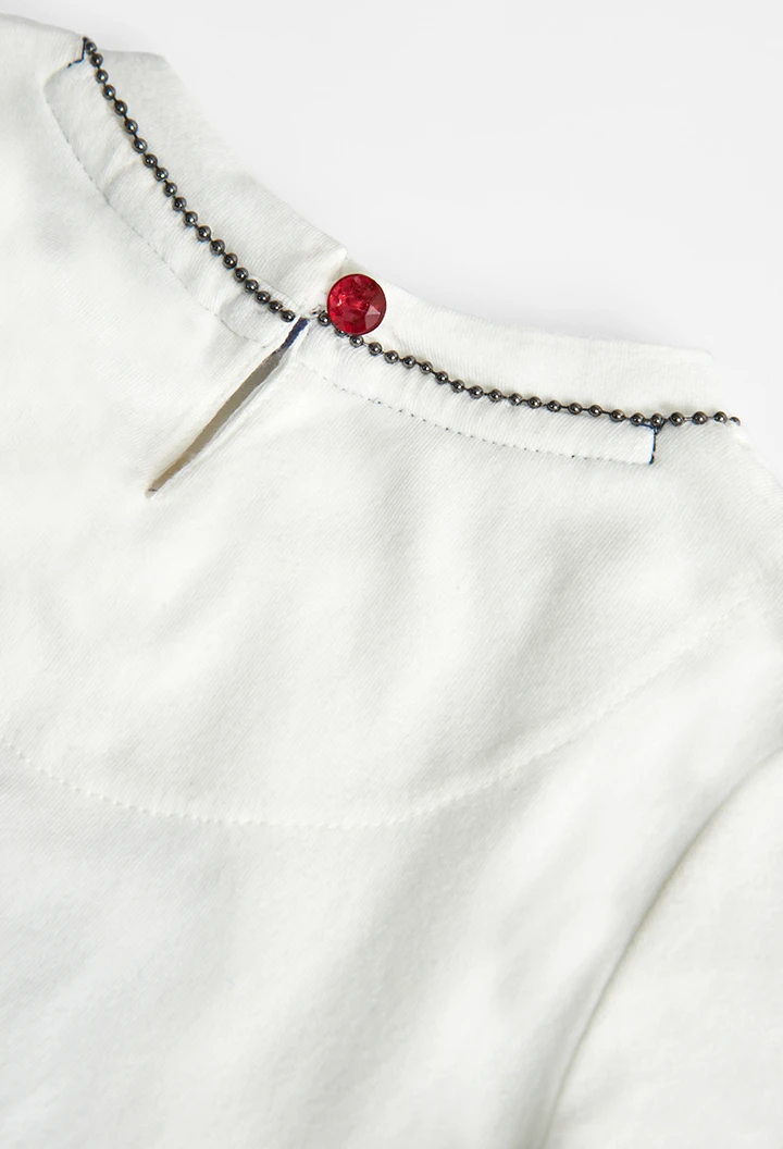 T-Shirt stretch pour fille