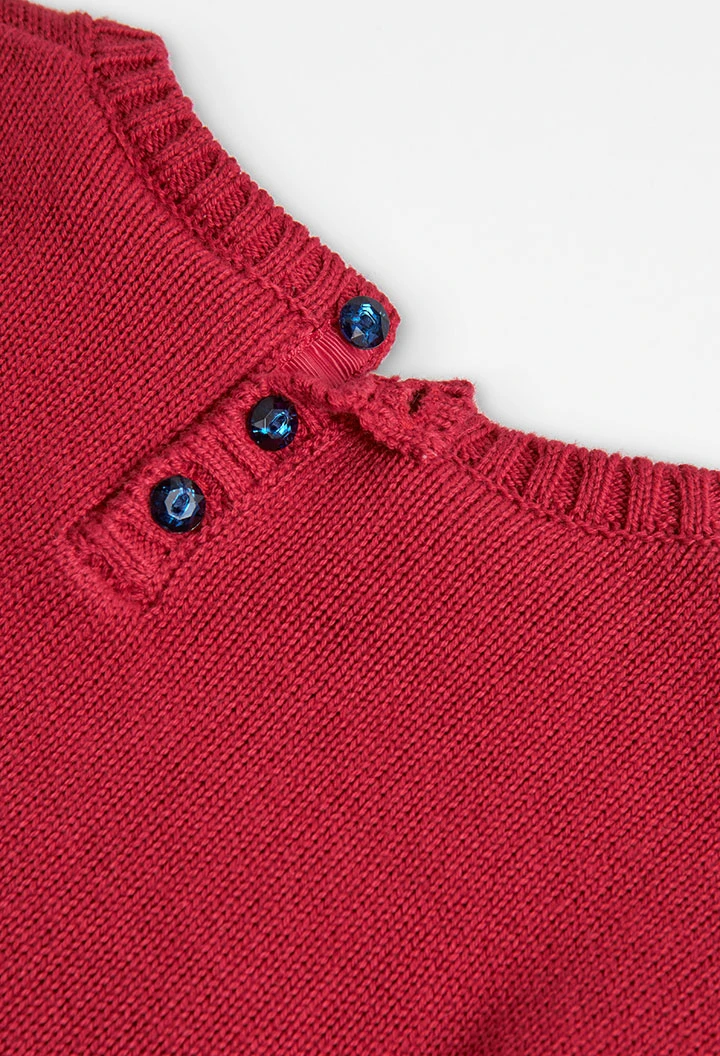 Pull à rayures pour fille