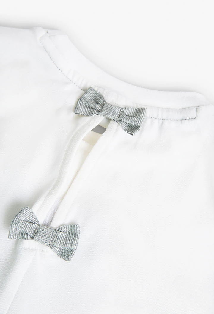 T-Shirt tricot "chaton" pour fille