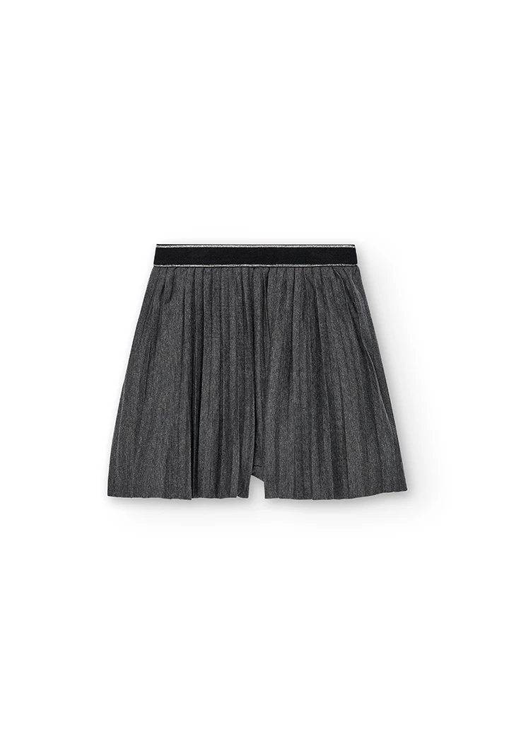 Knit bermuda shorts for girl