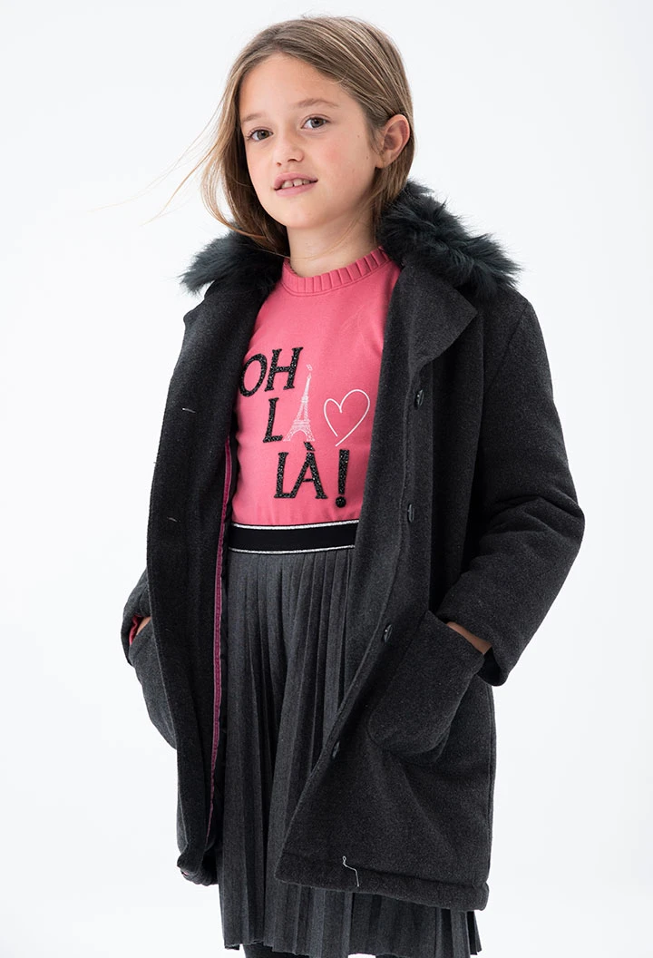 Bermuda tricot pour fille