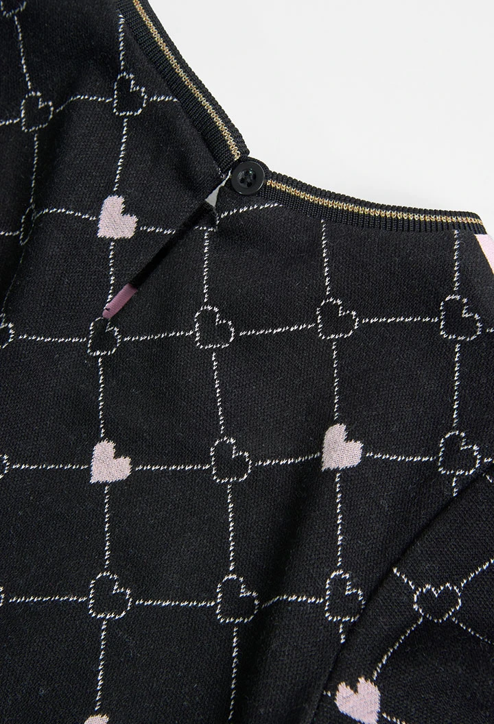 Vestido malha "mala" para menina