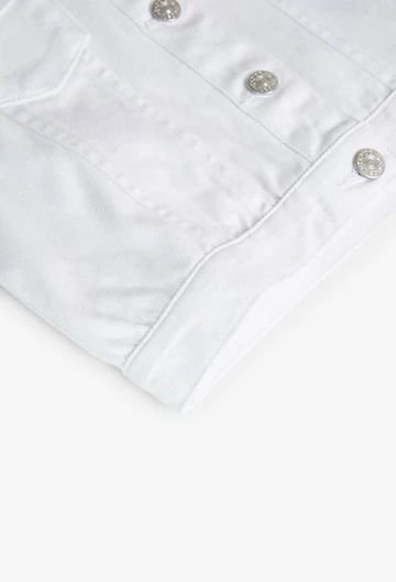Jeansjacke  Stretch, für Mädchen, in Farbe Weiß