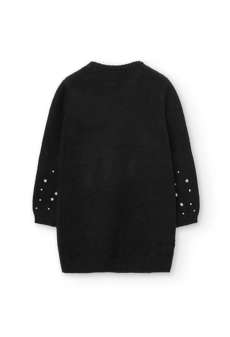 Robe En Tricot à Motif Cœur Pour Fille - Élégante & Confortable - 4 à 14 Ans - Idéale Quotidien & Sorties