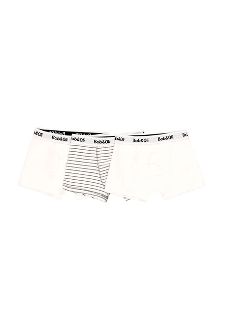 Pack 3 boxers de nen blanco 