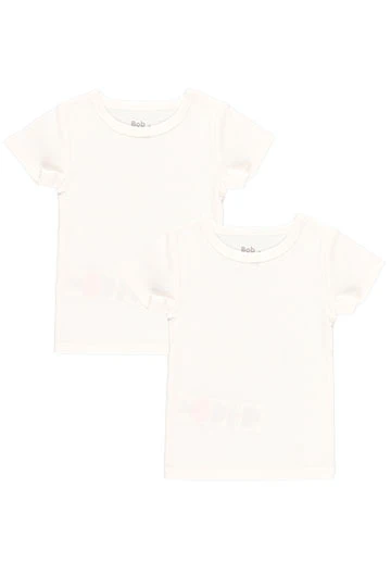 Pack de 2 t-Shirts pour garçon - organique