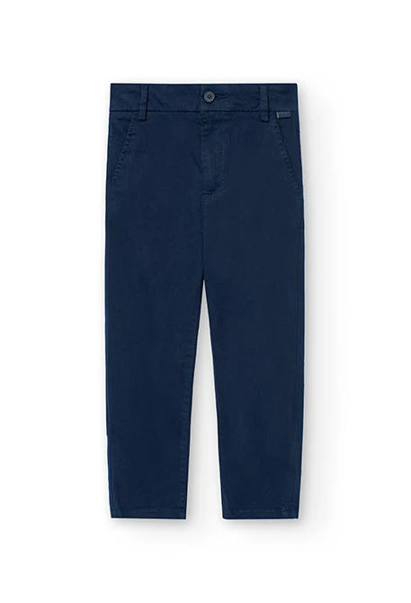 Satenhose für Kinder in Marineblau