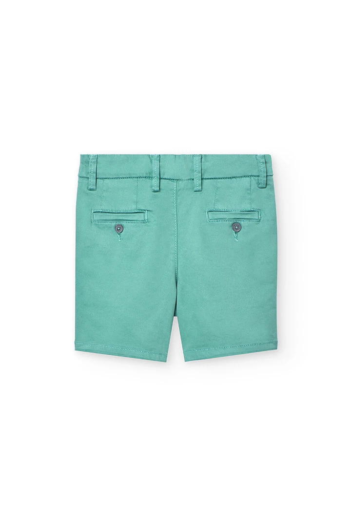 Satinhose für Jungen in Grün