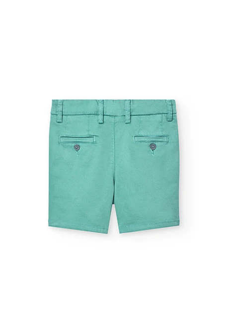 Satinhose für Jungen in Grün