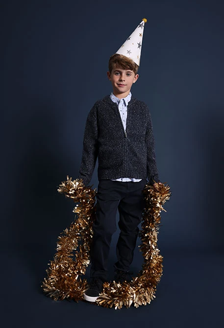 Navy blue boy´s jacket