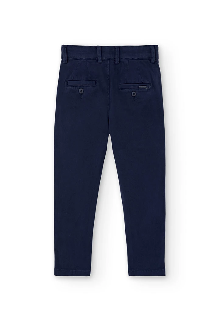 Navy blue trousers for boy