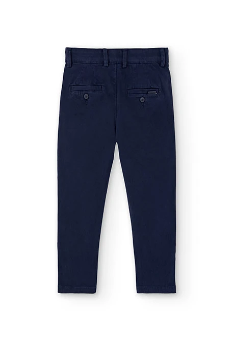 Navy blue trousers for boy