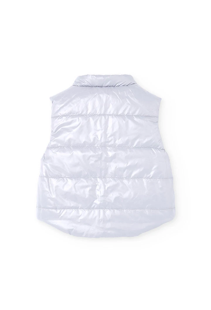 Armilla infantil reversible tècnica negra