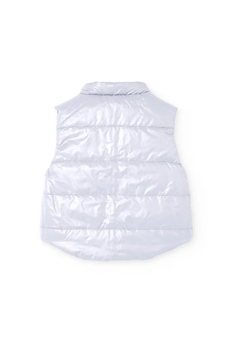 Gilet garçon réversible technique noir