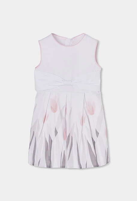 Vestido satén blanco