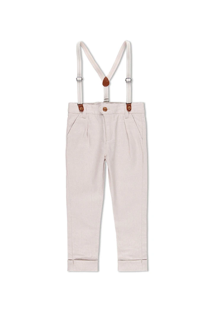 Pantalon en lin pour garçon
