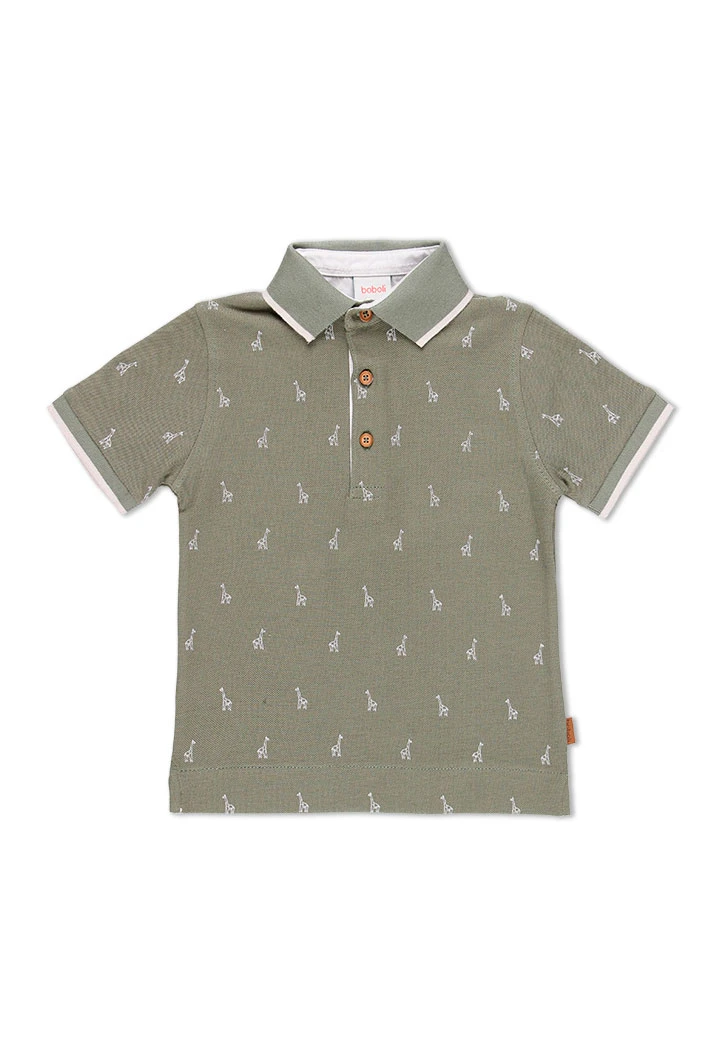 Polo imprimé pour garçon