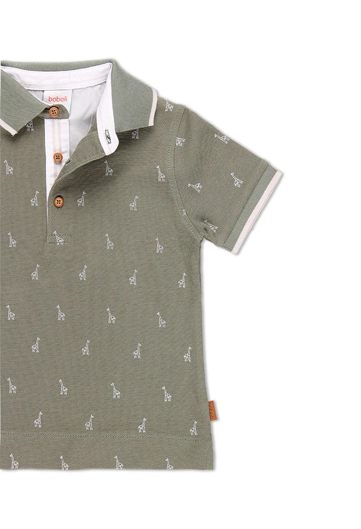 Polo imprimé pour garçon
