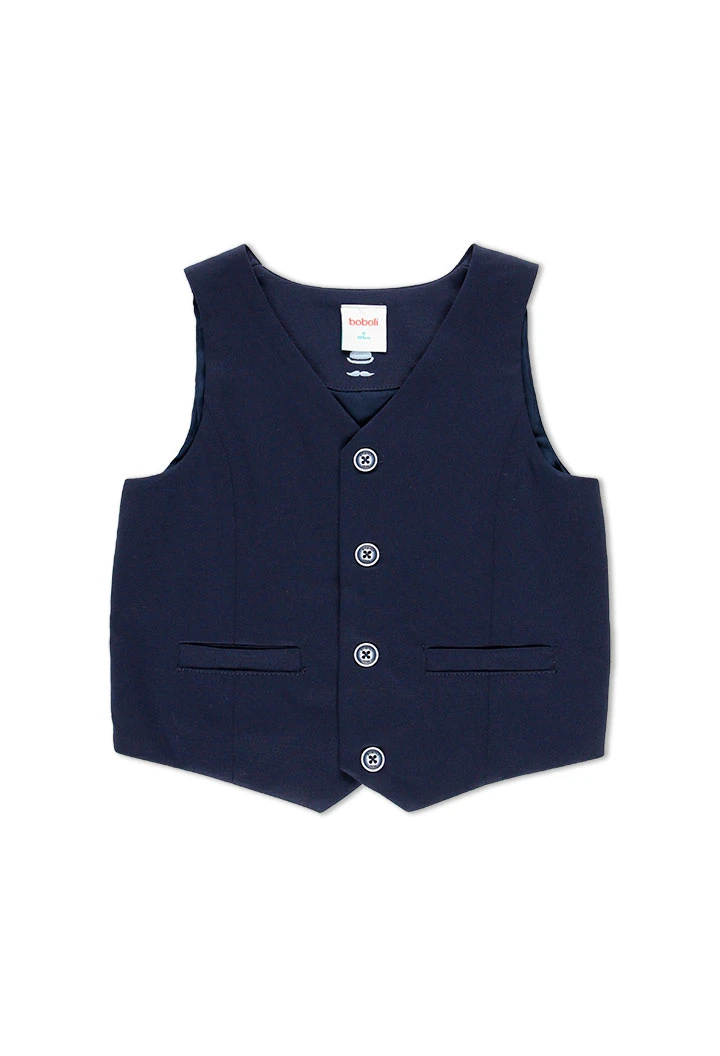 Gilet tricot fantasie pour garçon