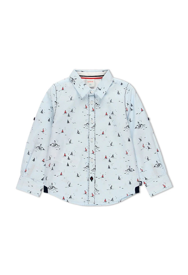 Chemise manche longue pour garçon