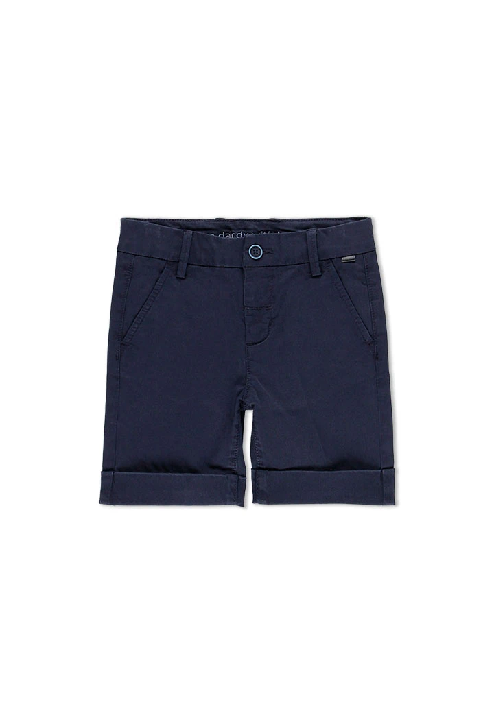 Bermuda en satin élastique pour garçon