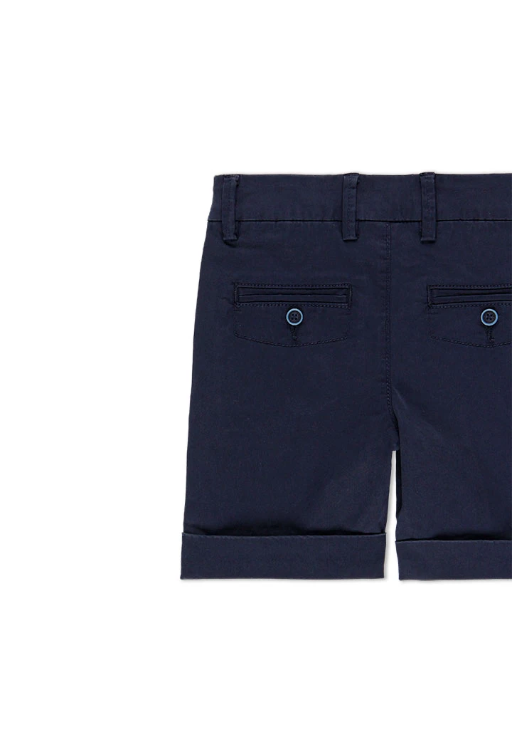Bermuda en satin élastique pour garçon