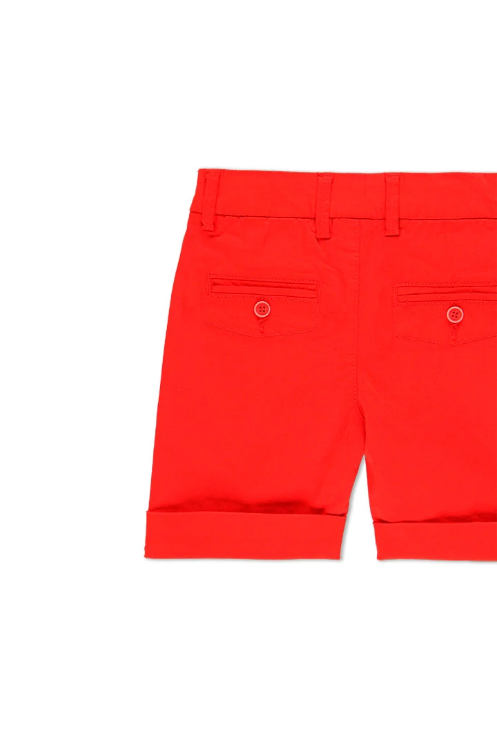 Bermuda en satin élastique pour garçon