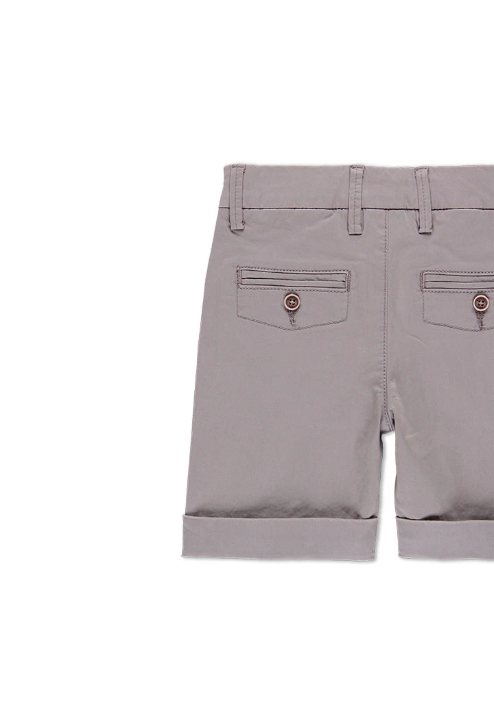 Bermuda en satin élastique pour garçon