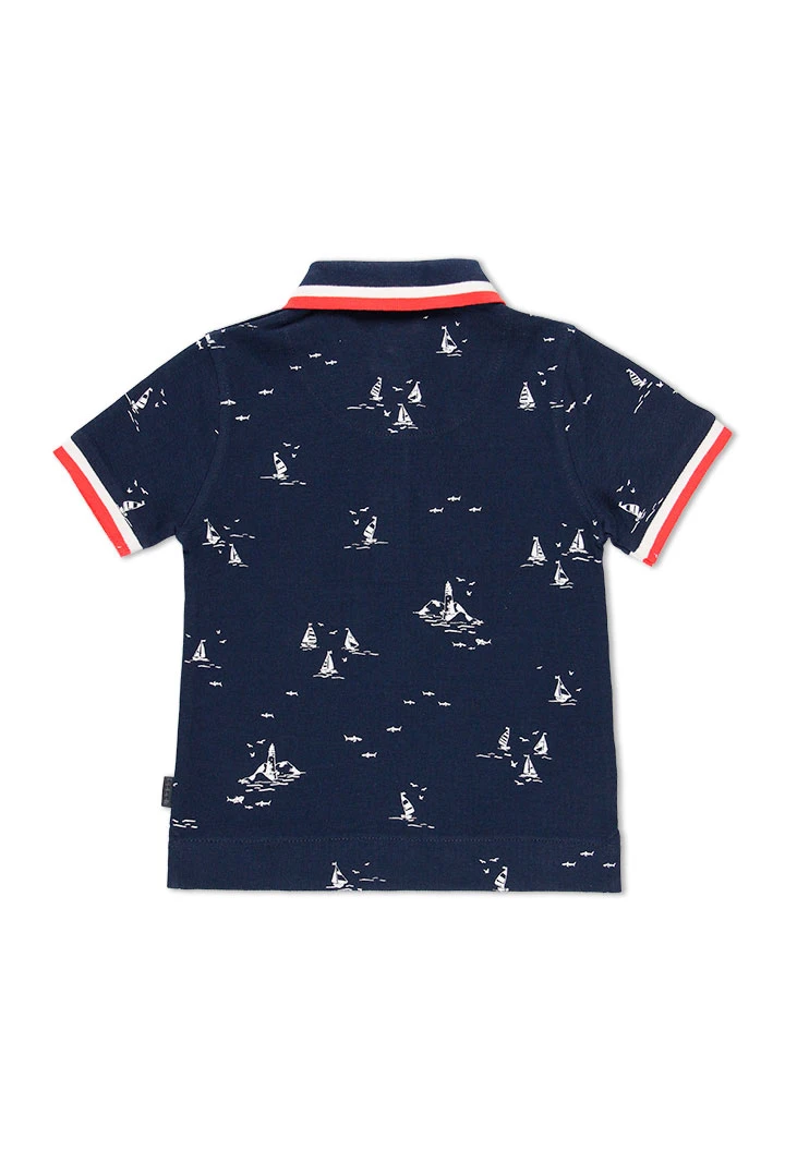 Polo "bateaux" pour garçon
