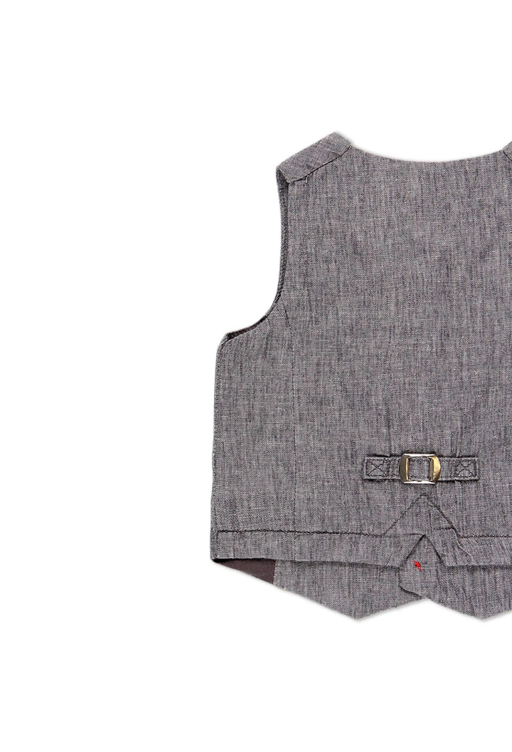 Gilet en lin jean pour garçon