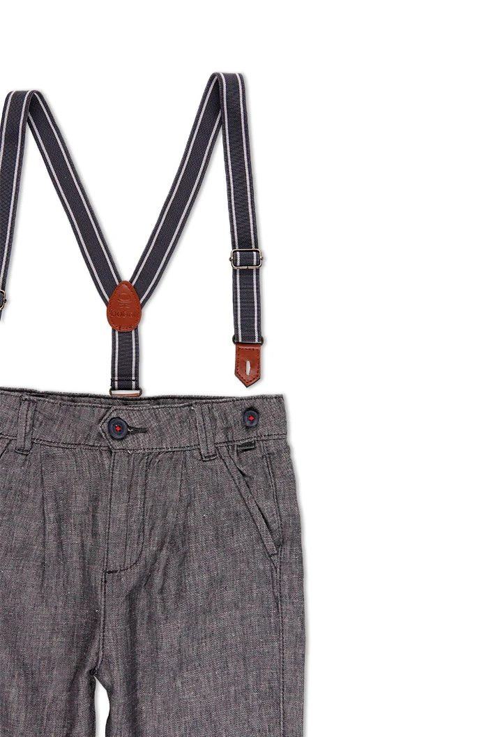 Pantalon en lin jean pour garçon