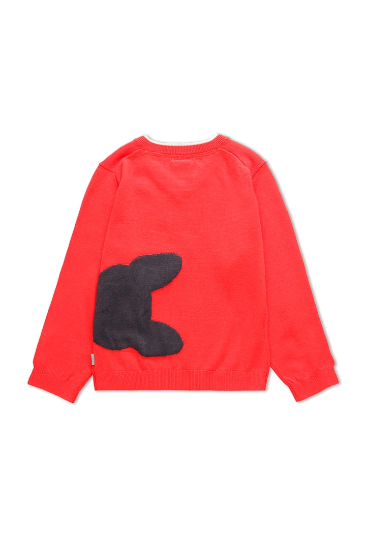 Pull col v pour garçon