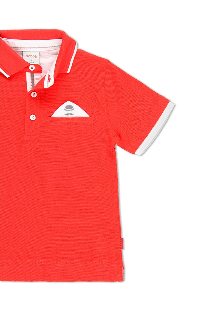 Polo manche courte pour garçon