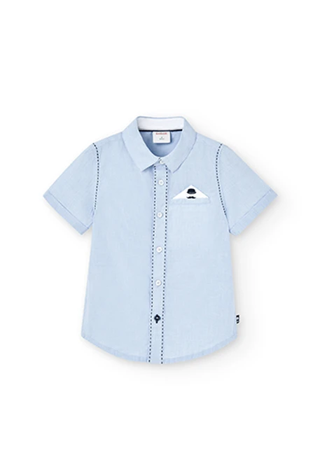 Chemise manche courte pour garçon