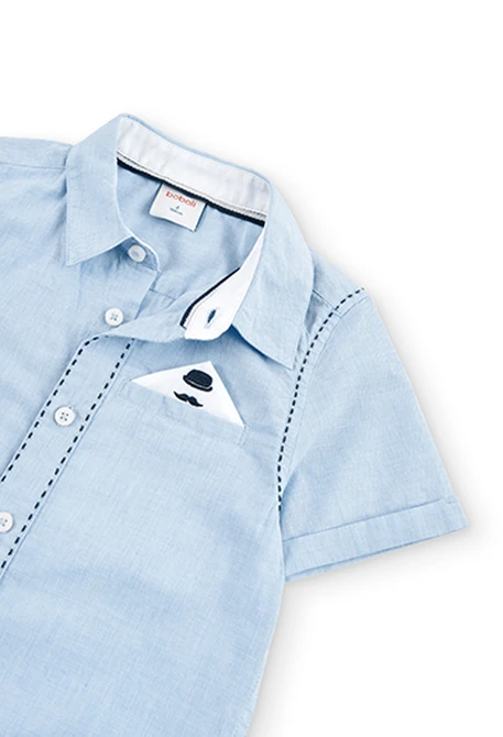 Chemise manche courte pour garçon