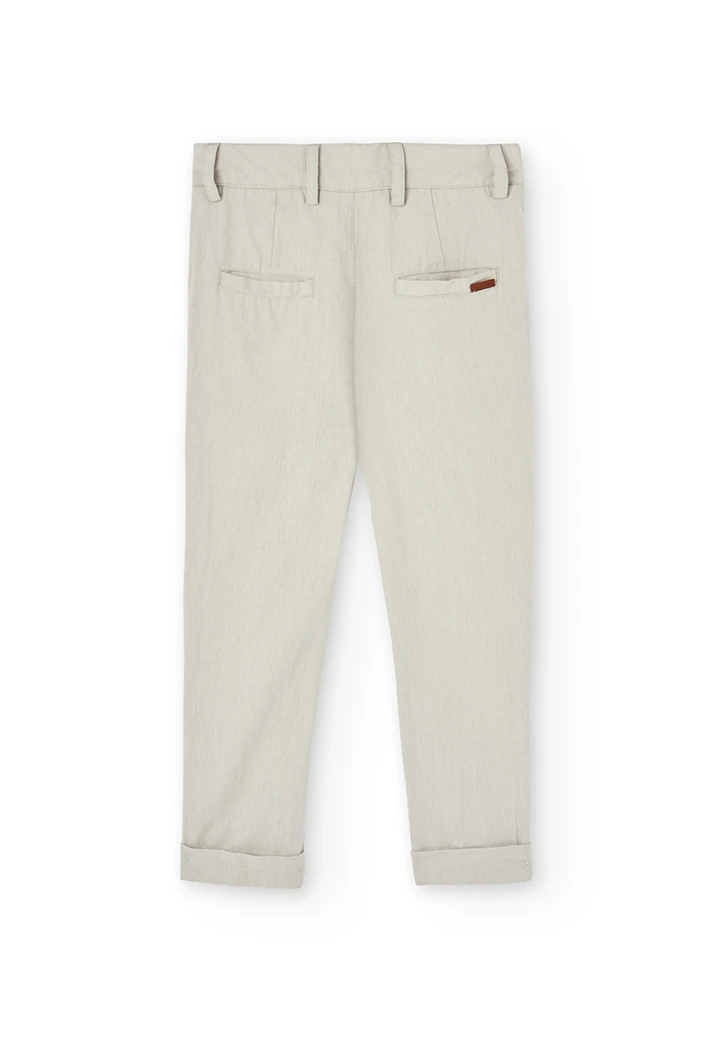 Pantalón lino de niño