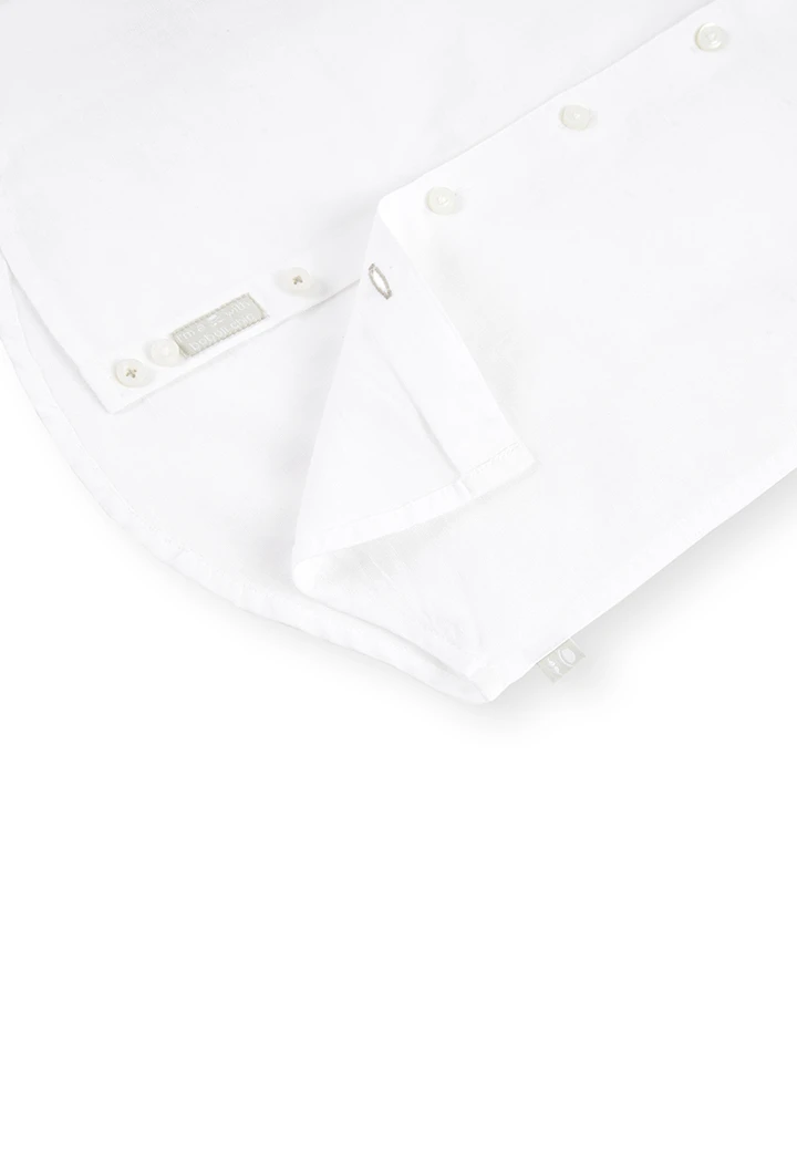 Linen shirt short sleeves for boy