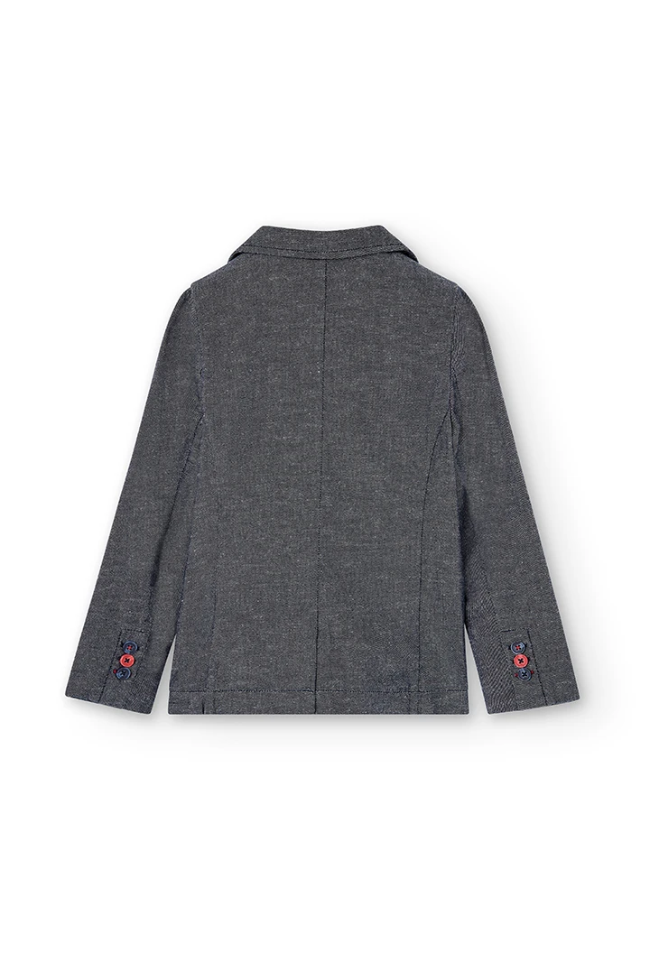 Blazer en lin jean pour garçon